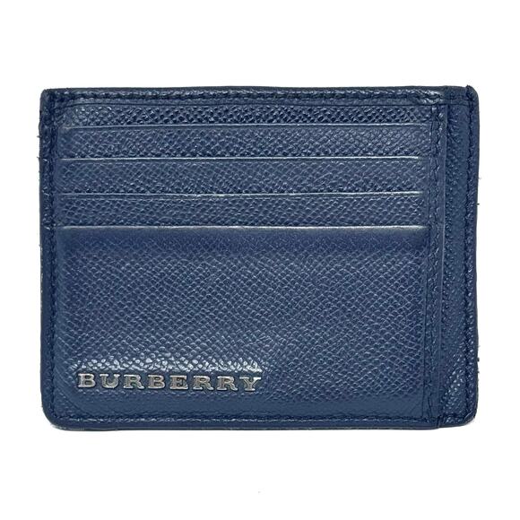 Burberry Navy Cardholder Wallet - Picture 1 of 11